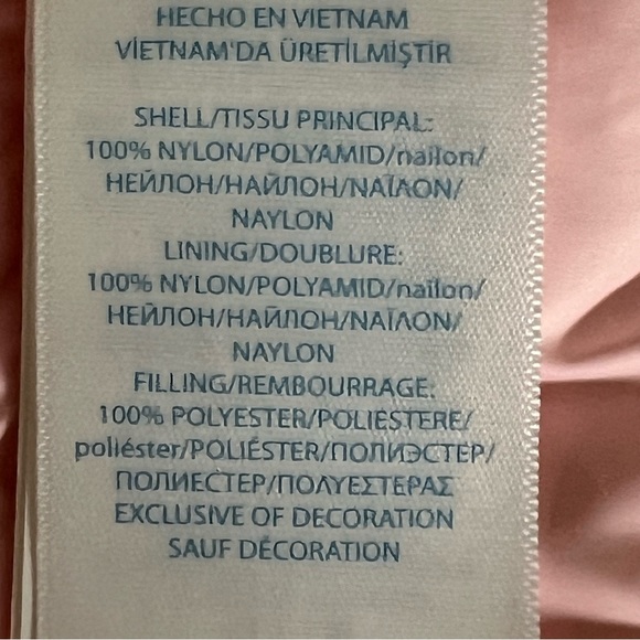 Ralph Lauren Infant Soft Pink Insulated Puffer Jacket Size 6 Months EUC - Picture 6 of 8